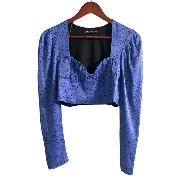 Zara Dots Crop Top - Picture 7 of 7